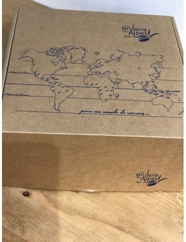 coffret tasse à expresso bleu