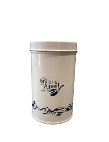 Boite à Thé Blanche "La Brûlerie des Alpes"