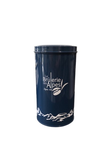 Boite à Café Bleu "La Brûlerie des Alpes"