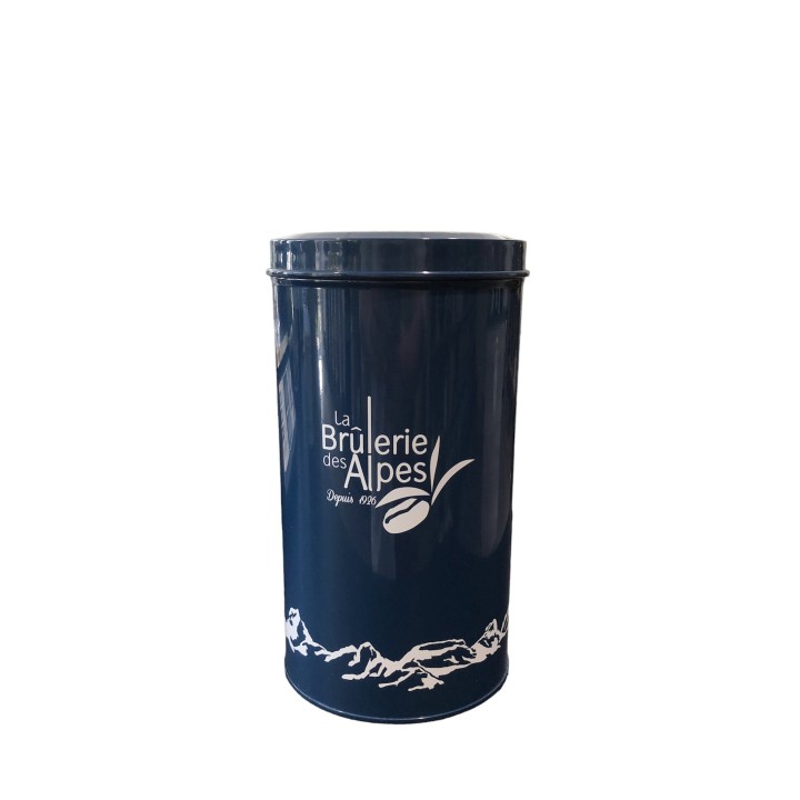 Boite à Café Bleu "La Brûlerie des Alpes"