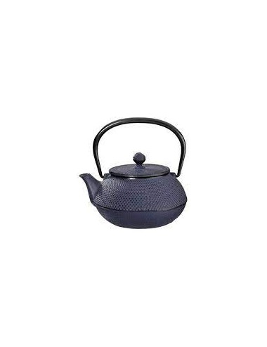 Théière fonte Bleue