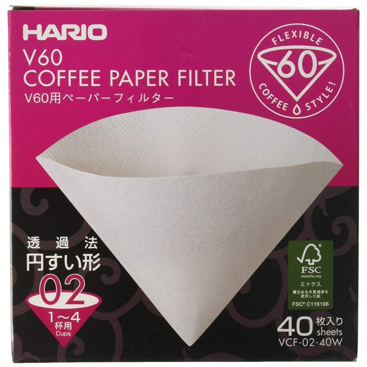 Hario Filtres V02 · La Brûlerie des Alpes