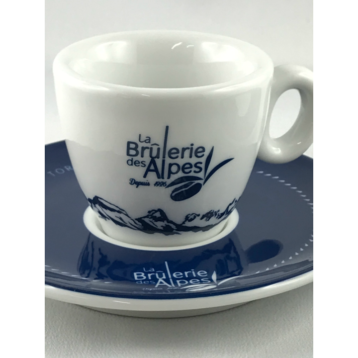 Ensemble de Tasses à Espresso · La Brûlerie des Alpes