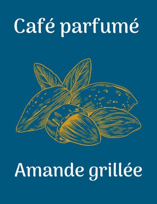 Café amande grillée ( Moulu)
