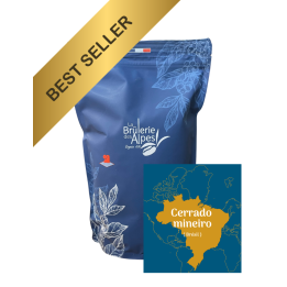 Café CERRADO MINEIRO - BRESIL - La brûlerie des Alpes