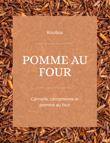 Rooibos -Pomme au four