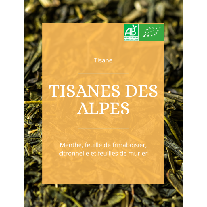 Tisane des Alpes Bio - La Brûlerie des Alpes