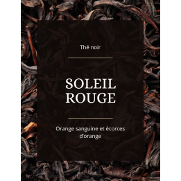 Thé noir - Soleil Rouge - La Brûlerie des Alpes