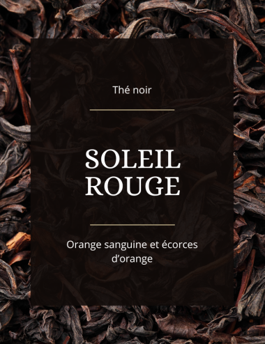 Thé noir - Soleil Rouge