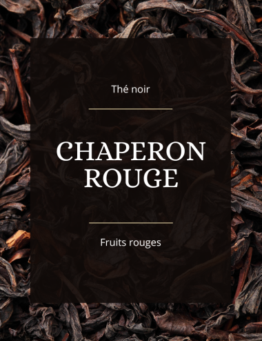 Thé noir - Chaperon rouge