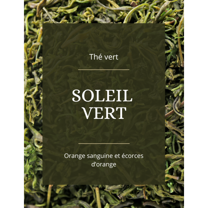 Thé vert - Soleil vert - La Brûlerie des Alpes